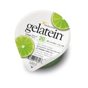 Gelateína Lima: 20 gramas de proteína. Sem açúcar. Ideal para dietas líquidas claras, dificuldades de deglutição, bariátrica, diálise e oncologia. Grande lanche pré ou pós-treino. (12 embalagem)