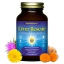 HealthForce SuperFoods Fígado Resgate - Liver Natural Cleanse - com cardo de leite & raiz de dente de leão - Gluten-Free & Vegan - 120 Cápsulas