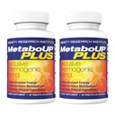 Lipozene MetaboUP Plus - 2 60 Ct Garrafas - Perda de Peso Termogênico - Pílulas de impulsionador de energia