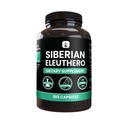 INGREDIENTES ORIGINAIS PUROS Eleuthero siberiano, sempre puro, sem aditivos ou enchimentos, verificados no laboratório (contagem de 365)