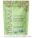 Truvani Vegan proteína de ervilha em pó (Matcha ) 20g Orgânico Planta Based Protein () 10 Servings () Keto () Gluten & Dairy Free () Low Carb () No Added Sugar
