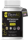 Comprimidos Premium de Iodeto de Potássio 130 mg – Apoio à tiroide e Saúde Respiratória – YODO Naciente KI Pills