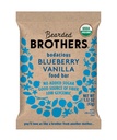 Bearded Brothers, Organic Vegan Protein Energy Bars, Baunilha de mirtilo (12 Pack) - Gluten Free, Paleo, Fibra, Inteiro 30 Não GMO Lanches Glicêmicos baixos