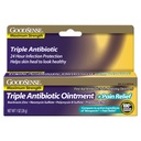 BomSenso máxima força tripla antibiótico Onto mais alívio da dor - acalma cortes dolorosos, raspas e queimaduras, evita infecção, Antibiótico de primeiros socorros, analgésico externo, 1 oz
