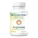 Dr. Clark Arginine, 500mg, 100 Gelatin Gelatin Cápsulas