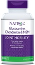 Natrol Glucosamina, Condroitina e HSH, Mobilidade Conjunta, Comprimidos, Contagem de 90 (Pacote de 12)