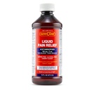 GeriCare Acetaminofeno Líquido para Adultos e Crianças, 16 oz Garrafa Acetaminofeno Flavorado Cereja para Cefaleia, Dores Músculos, Dor de Dente, Redutor Menstrual de Dor- Febre e Reliever de Dor Líquida, 160mg Por 5ml
