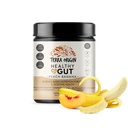 TERRA ORIGIN Saudável Gut Peach Banana 30-Servições com L-Glutamina, Zinco, Glucosamina, Slippery Elm Bark, Marshmallow Root e mais!