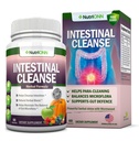 Limpeza intestinal - Todas as fórmulas naturais de Detox Herbal - Programa completo de Detox 10 dias - Wormwood, Cranberry, Paul D'Arco, Goldenseal, Alho, Black Walnut Hull, Echinacea e 10 Outros Ingredientes Naturais