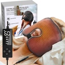 Travesseiro de Sinus elétrico para Sinus, olhos secos, alívio de dores de cabeça de tensão com 3 configurações de temporizador de calor e 5, calor úmido ex-larga almofada de aquecimento da face de compressão quente para ajuda ao sono e alívio de pressão