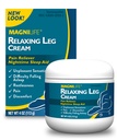 MagniLife Relaxante Leg Cream, Pernas Inquietas, Penetração Profunda Tópico para Dor, Naturalmente Relaxar Cramping, Desconforto, e Jogar com Lavanda e Magnésio - 4 onças