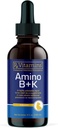 Rx Vitaminas Amino B+K - Cat Vitamina B & Potássio Suplemento para Gatos - com Aminoácidos Taurina & Lisina - Aids em Suporte Rim Gato e Imune Suporte para Gatos - Fígado & Bacon 4oz