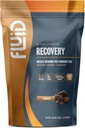 Recuperação de líquidos, mistura de bebida pós-trabalho, proteína de isolato de soro de leite, L-Glutamina, carboidratos, todos os ingredientes naturais, sem glúten, sem lactose (chocolate)