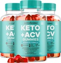 (3 Pack) Ketolicious Keto ACV Gummies, Ketolicious Gummys Advanced Formula 1050MG, All Natural Premium Plus Apple Cider Vinagre Gummy força máxima Gomitas Comentários, 180 Gummies para 3 meses