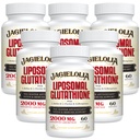 Glutationa lipossómica 2000 mg com L-Serine, L-Glycine & Sulforaphane – Formulação Ativa L-Glutationa Única para Melhorar a Absorção - Mestre Antioxidante, Destoxificante e Immune
