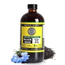 Puro óleo de semente preta - 100% Puro Nigella Sativa - frio prensado - Vegan - Non GMO - 16 onças - em garrafa de vidro - ervas por natureza