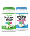 Orgain Orgânica Vegan & Proteína Orgânica + Superalimentos Pó, Vanilla Bean Flavors - Proteína baseada em plantas, Glúten livre