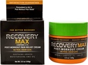 RecuperaçãoMax – Creme pós-treino – Para o uso no programa de treino fitness para acelerar a recuperação muscular – Reduzir a dor muscular - Voltar ao exercício mais rápido –Recuperação Suplemento – 3,5 onças