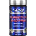 ALLMAX Digestive ENZYMES - 90 Cápsulas - Suporta Digestão Nutriente Melhorada e Absorção de Proteínas Optimais - com 11 Enzimas Altamente Ativas - 90 Servimentos