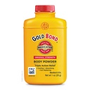 GOLD BOND Talco-livre Medicado original força corpo pó tamanho de viagem, 1 Oz (4 pacote)