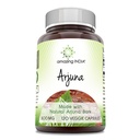 Amazing India Arjuna (Made with Natural Arjuna) 500 Mg Supplement – Cápsulas Vegetarianas – Não-GMO – Gluten-Free – Made in USA (1 Pack – 120 Count)