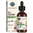 Jardim da Vida Orgânicos Óleo de Orégano Sazonal Drops 1fl oz (30 mL) Líquido, planta concentrada Based Imune Support - Alcohol-Free, Orgânico, Não-GMO, Vegan & Gluten Suplementos de ervas