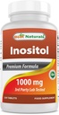 Melhores naturais Inositol 1000mg 120 comprimidos - Também chamado vitamina B8