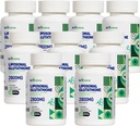 2800 MG Glutationa lipossomal Softgels, Max Absorção, forma ativa L Glutationa redutase, poderoso antioxidante, envelhecimento da saúde, 60 Softgels