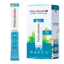 FOCUSAID GO Nootrópicos Mistura de energia, Açúcar Zero, Alpha-GPC, GABA, B-Complexo, Yerba Mate, Chá Verde, Keto Friendly, 100mg Cafeína Natural (Pacote de 14)