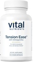 Nutrientes Vital Tensão Facilidade com Ashwagandha Alivio de Stress Suplemento para alívio de estresse ocasional e tensão nervosa .