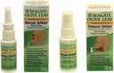 Produtos Seagate, Olive Leaf Nasal e Framboesa Spearmint Garganta Spray Combo Pack (2Pack), Produtos