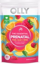 OLLY Gummy multivitamínico pré-natal, Suporta crescimento saudável e desenvolvimento do cérebro, ácido fólico, vitamina D, Omega 3 DHA, suplemento mastigável, Citrus Berry Sabor, 40 dias de fornecimento - 80 Count Pouch