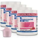 L-ARGININE PRO 5,500mg L-Arginina Plus L-Citrulina 1,100mg Framboesa em pó Mistura Suplemento para aumento da produção de óxido nítrico