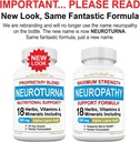 (3 Pack) Suplemento de suporte de neuropatia com 600 mg de ácido alfa lipoico - Benfotiamina, Periférico, Pés, Mão dedos perna dedo do pé, melhor força máxima natural renovação vitaminas - 360 Caps, 90 dias