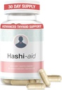 IBDassistTM Hashi Ajuda suporte tireóide para mulheres e homens - Suplemento tireóide para doença de Hashimoto e hipotireoidismo* - Embalado com Ashwagandha, Selênio, Zinco, Vitaminas Essenciais & Mais - 30 Cápsulas