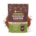 360 Nutrition Instant Mushroom Café com Chaga Superfood Cogumelo e Prebióticos, Probióticos para Gut Saúde, e Focus Support □ Roast escuro, Não adicionado açúcar 5 oz (Gut Mistura)