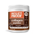 Pó de proteína de colagénio de chocolate à prova de balas com óleo MCT, 19g de proteína, 17.6 Oz, peptídeos de colágeno e aminoácidos para pele saudável, ossos e articulações, embalagem pode Vary
