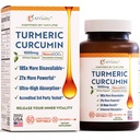A1Vitalidade NovaSOL Curcumina Turmérica 1000mg – Clinicamente comprovada 185x Absorção Superior – Promove Conforto Conjunto, Mobilidade e Bem-Estar Geral – Não-GMO, Doutor Formulado, 60 Softgels.