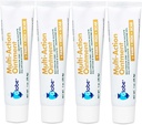 Globo (4 Pack) Primeiros socorros Antibiótico Cicatriz Minimizando o alívio da dor, Anti-Itch Pomada com neomicina, Bacitracina Zinc, Pramoxine HCl & Polimixina B, para cortes menores, raspas e queimaduras