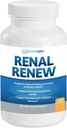 Renew renal: Advanced Rim Cleanse Detox & Repair Rim Support Supplement. Avanço Smart Kidney Supplement Rejuvenesce Rim Saúde 120 Caps