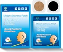 KONGDY 10 Condes Motion Sickness Patches for Kids Adults, Seasick Patch for Cruise from Travel with Waterproof and Non Drowsy, Sea Sickness Patches Behind Ear