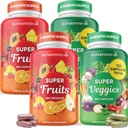 Superfood Fruit and Veggie Supplement - Fruit and Veggie Capsules 100% Whole Super Fruit and Super Vegetal Supplements & Vitaminas, with Olive Leaf (720 Count (Pack of 4))