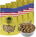 American Ginseng Slices de Wisconsin (Sliced Ginseng Root Wisconsin Grown! A maioria das pessoas usá-lo para fazer chá Ginseng! Bom para a saúde! (American Ginseng Large Branch, 4 embalagens de 1 libra)