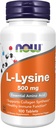 NOW Foods L-Lysine -- 500 mg - 100 Comprimidos