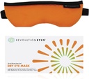 Revolutioneyes Heated Eye Compress - Hidrate Heat for Dry Eye Relief, Lavável, Reutilizável e Microwaveable Hot Eye Mask para MGD, Blepharite Dry Eye & Styes com proteção Sterileyes