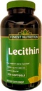 Melhor Nutrição Lecitina 1200mg Softgels 200 ea por Finest Nutrition
