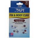 API FIN & CORPO CURE Peixe de água doce pó Medicação 10-Count Box
