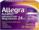 Allegra Comprimidos de Alergia 24 horas 30 Comprimidos (embalagem de 2)