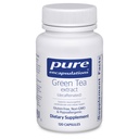 Pure Encapsulations Green Tea Extract (Descafeinado) □ Suporte antioxidante hipoalergénico para todas as células do corpo* □ 120 Cápsulas