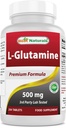 Melhores naturais L-Glutamina 500 mg 250 Comprimidos